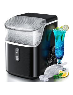 Fabricador de Hielo Nugget Antarctic Star 34Lbs/24H Acero Inoxidable