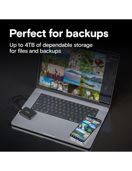 Crucial X9 1TB SSD Portátil USB-C, 1050MB/s, Resistente