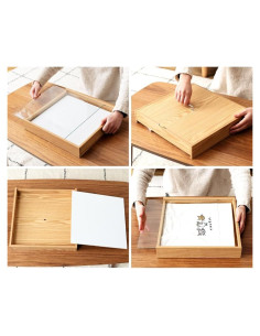 Panel de Almacenamiento PaletteLife 34x34cm Cuadrado Vidrio