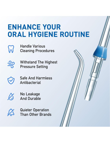 Cabezas de Reemplazo para Flosser de Agua Waterpik - 6 Consejos Clásicos