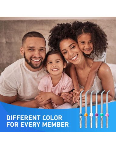 Cabezas de Reemplazo para Flosser de Agua Waterpik - 6 Consejos Clásicos