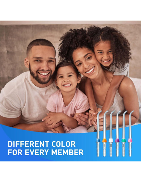 Cabezas de Reemplazo para Flosser de Agua Waterpik - 6 Consejos Clásicos