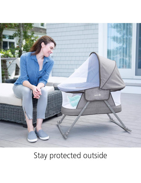 Cuna Mecedora Portátil Safety 1st Observador de Estrellas