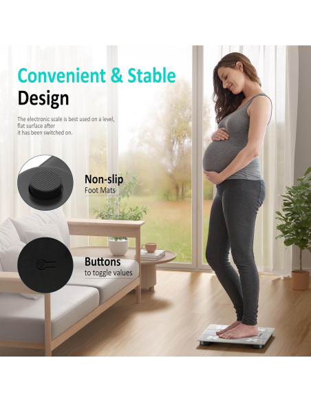 Balanza Digital de Baño BalanceFrom Bluetooth 181kg IMC Balanza Digital de Baño BalanceFrom Bluetooth 181kg IMC