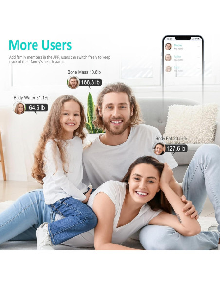 Balanza Digital de Baño BalanceFrom Bluetooth 181kg IMC Balanza Digital de Baño BalanceFrom Bluetooth 181kg IMC