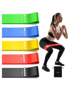 Set de Bandas de Resistencia Renoj 5 Unidades para Ejercicio