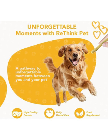 Palitos Masticables para Perros FIFO - Cordero, Pollo y Res, 27 Unidades