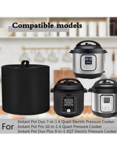 Cubierta de Polvo para Olla Instantánea 6QT CouldyCasi Nylon 2