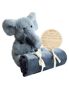 Manta de Seguridad Grande Esenciales Ibiza Elefante Azul