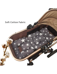 Funda para Asiento de Coche DODO NICI Estrella Gris Universal 2