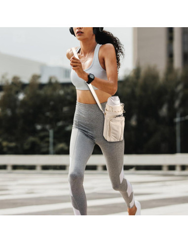 Portabotellas de Agua Linkidea CPS-137-00 con Correa Beige