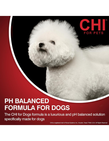 Champú y Acondicionador 2-en-1 CHI para Perros 473 ml