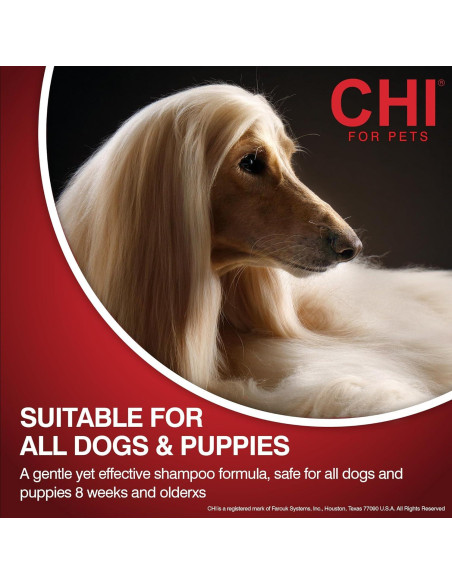 Champú y Acondicionador 2-en-1 CHI para Perros 473 ml