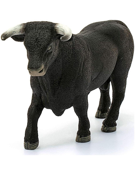 Figura de Juguete Toro Negro Schleich 8.9 cm para Niños 3+