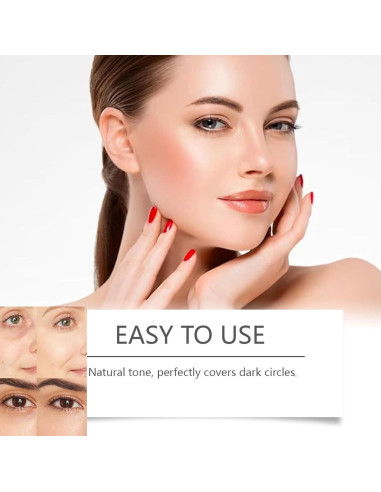 Corrector de Ojeras CC Biboyan Piel Clara 5.6cm Hidratante