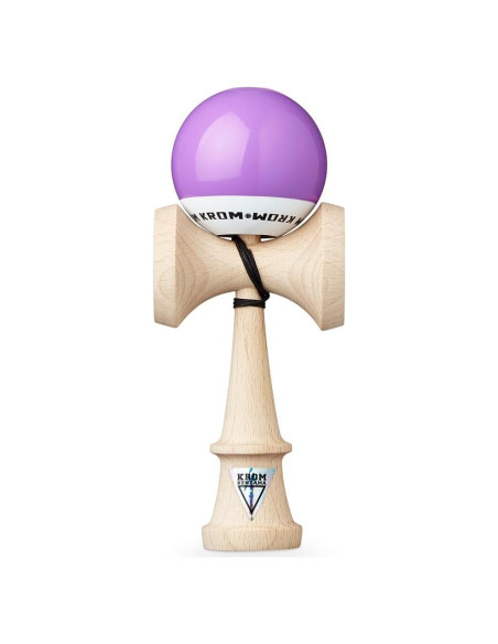 Kendama KROM POP LOL Lavanda - Juguete de Madera Premium