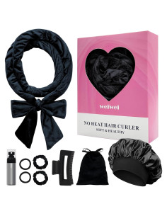 Banda Rizador Sin Calor Weiwei 177.8 cm con 9 Rulos Suaves