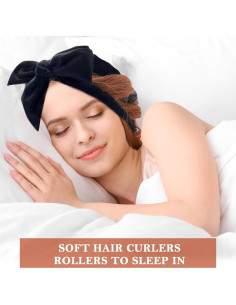 Banda Rizador Sin Calor Weiwei 177.8 cm con 9 Rulos Suaves 2