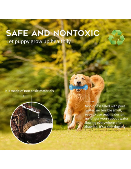 Juguete de Masticar Congelable para Cachorros SPOFLY Azul Juguete de Masticar Congelable para Cachorros SPOFLY Azul