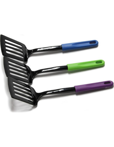 Espátula de Nylon Chef Craft 29.2 cm Azul/Negro Resistente