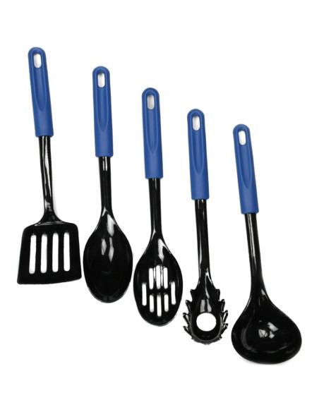 Espátula de Nylon Chef Craft 29.2 cm Azul/Negro Resistente