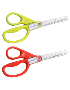 Tijeras para Niños Stanley 5" Punta Romo Seguridad Paquete 2