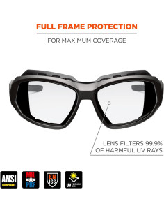 Gafas de Seguridad Ergodyne Skullerz LOKI Anti Rayas y Niebla 2