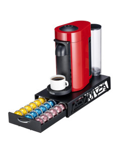 Organizador de Cápsulas de Café FlagShip Metal Negro 30 Cápsulas