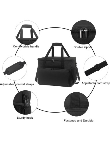 Funda de Transporte para Máquina de Coser Haroranax - Negra