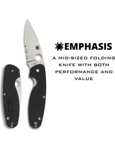 Cuchillo Plegable Spyderco Emphasis 9.09 cm Acero Inoxidable 2