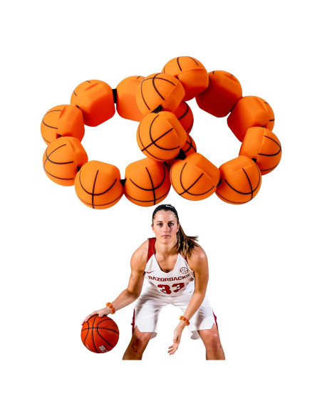 Pesas para Muñeca y Tobillo GQIRIL Naranja 0.16 kg - Juego de 2 Pesas para Muñeca y Tobillo GQIRIL Naranja 0.16 kg - Juego de 2