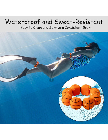 Pesas para Muñeca y Tobillo GQIRIL Naranja 0.16 kg - Juego de 2 Pesas para Muñeca y Tobillo GQIRIL Naranja 0.16 kg - Juego de 2