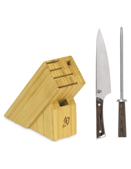 Conjunto de Cuchillos de Cocina Shun Kanso 3 Piezas Acero Inoxidable Conjunto de Cuchillos de Cocina Shun Kanso 3 Piezas Acero Inoxidable