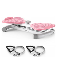 Máquina Twister de Cintura MERACH Rosa, 136 kg, Silenciosa