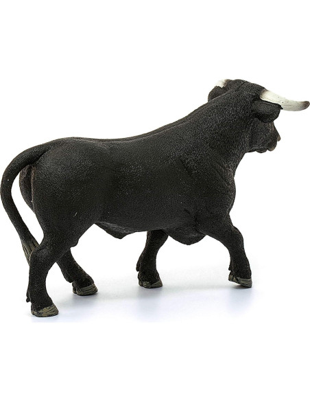 Figura de Juguete Toro Negro Schleich 8.9 cm para Niños 3+