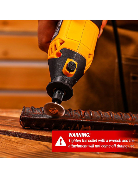 Kit de Herramientas Rotativas DEKOPRO 170W con 127 Accesorios