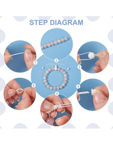 12 Juegos de Perlas Guru de Piedra Natural EEE ELECRELIVE 10mm