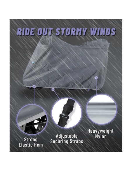 Cubierta de Motocicleta MIFLON Impermeable Universal Mediana