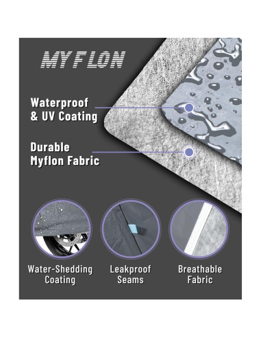 Cubierta de Motocicleta MIFLON Impermeable Universal Mediana