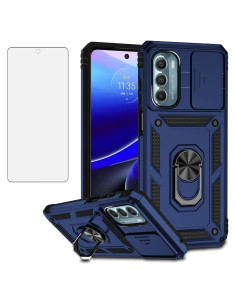 Funda Asuwish para Motorola Moto G Stylus 5G 2022 Azul