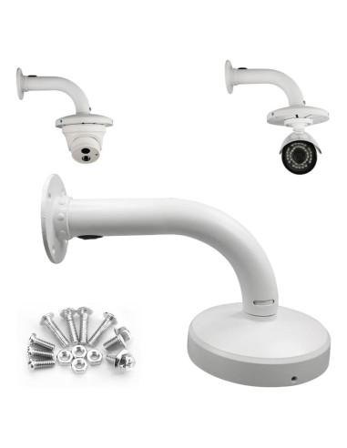 Soporte de Cámara Domo Aluminio CompCCTV 25.4 cm Interior/Exterior