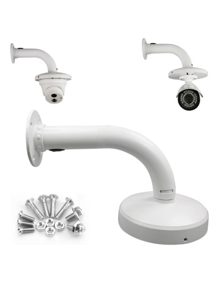 Soporte de Cámara Domo Aluminio CompCCTV 25.4 cm Interior/Exterior