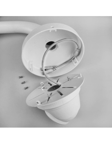 Soporte de Cámara Domo Aluminio CompCCTV 25.4 cm Interior/Exterior