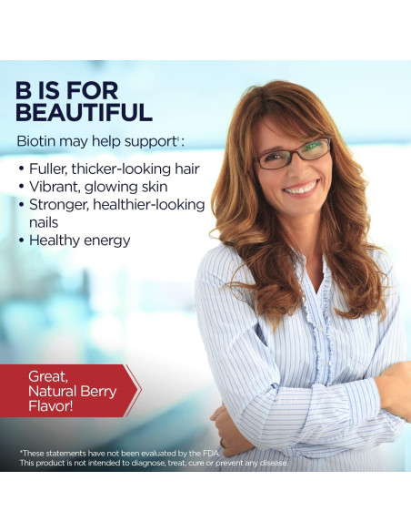 Tabletas de Biotina KAL 5000 mcg Sabor Frutos Mixtos 100 Unidades Tabletas de Biotina KAL 5000 mcg Sabor Frutos Mixtos 100 Unidades