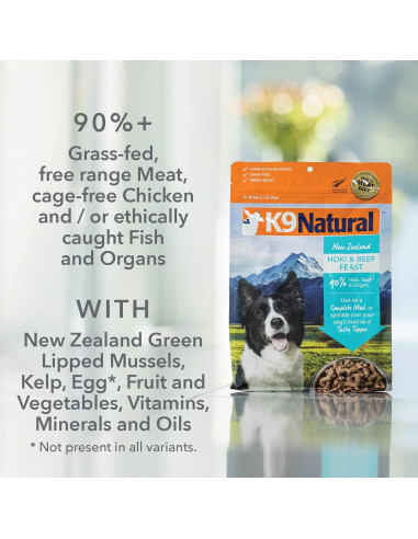 K9 Natural Comida Deshidratada para Perros Pollo 99.22g