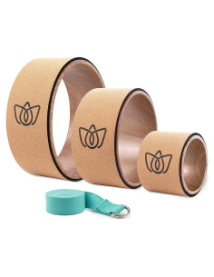 Rodillo de Espalda Florensi - Paquete de 3 de Corcho - Alivio y Estiramiento