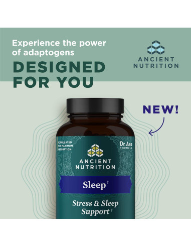 Cápsulas de Ashwagandha Nutrición Antigua - 60 Unidades para Sueño y Estrés