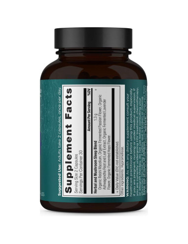 Cápsulas de Ashwagandha Nutrición Antigua - 60 Unidades para Sueño y Estrés