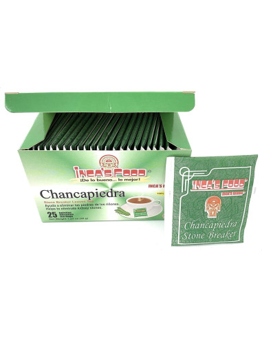 Té Chanca Piedra Hierbas Inca - 25 Bolsitas 34.84g Peruano