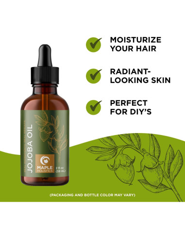 Juego de Aceite Esencial de Romero y Jojoba Maple Holistics